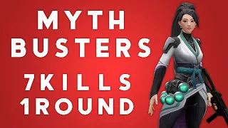 7 KILLS IN 1 ROUND? - Valorant Mythbusters Episode 3
