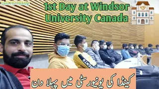 1st day at University of Windsor Canada | Oreintation for international student 2022