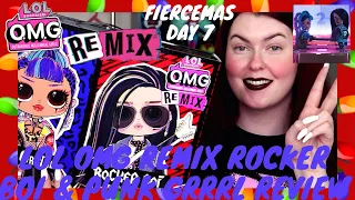 LOL Surprise OMG Remix Rocker Boi & Punk Grrrl Doll Unboxing & Review