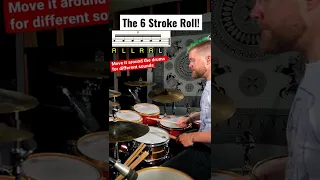 Drum Rudiments: The Six Stroke Roll! - How To Play