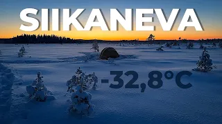 Telttayö kovilla pakkasilla (-32,8°C): Uusien varusteiden testailua ennen talven pitkiä vaelluksia