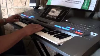 Beautiful sunday - Daniel Boone on Yamaha keyboard Tyros 5