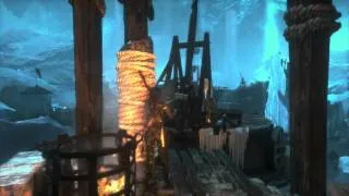 Rise of The Tomb Raider - The Lost City: Fix Trebuchet & Hit Gate Gameplay Attacked Cutscne XBO