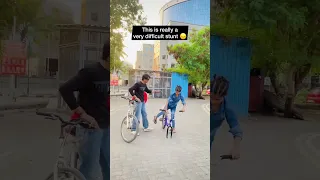 Kids Said It’s 😜Very Easy I can Also Do This Stunt | Akram Bmx Rider | #shorts #akrambmx