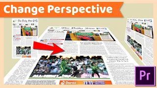 How to Change Perspective of video | Adobe Premiere Pro Tutorial