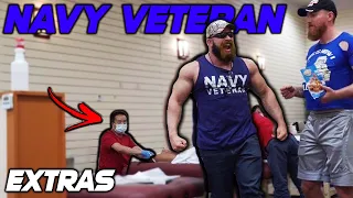 NAVY VETERAN SCREAMING AT PEOPLE EXTRAS