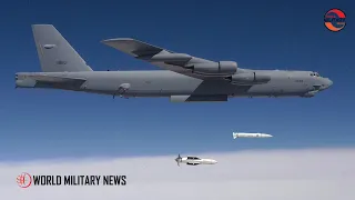 Scary!!! US Air Force B-52 bombers "Surfed" on Ocean Waves to Scare Hell Out of Russia