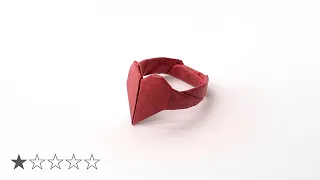 Origami Heart Ring