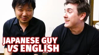 Japanese Guy Has FIRST EVER English Lesson