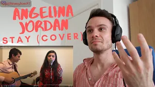 FIRST TIME hearing Angelina Jordan - Stay (Cover)