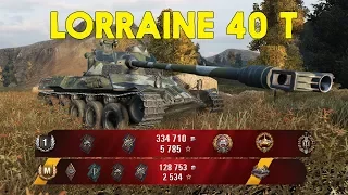 World of Tanks - Lorraine 40 t - Fjords/Overlord - Gameplay (PT-BR)