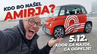 Kdo bo našel Amirja? - Citroën Ami - VLOG #975