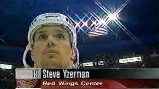 June 5, 1997 - Game 3 Stanley Cup Finals (Flyers at Red Wings - Yzerman Intro)