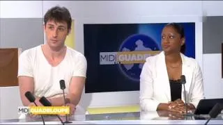 Brian Joubert and Yannick Bonheur in Guadeloupe - 13.03.2014