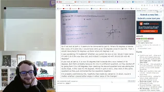 Expressing sin(50) with cos and tan, uniform continuity, Intersection of Lines | Math VOD 2024-03-30