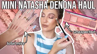 NATASHA DENONA MINI STARLETTE + LIPSTICK TRY ON HAUL