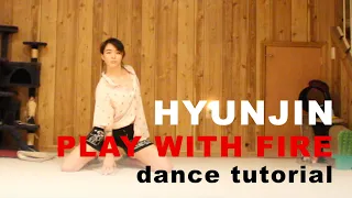 [Mirrored/Explanation] Hyunjin - Play With Fire FULL dance tutorial