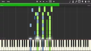 Yann Tiersen - Comptine d`un autre ete - l`apres-midi (Large Version) [Piano Tutorial] (Synthesia)