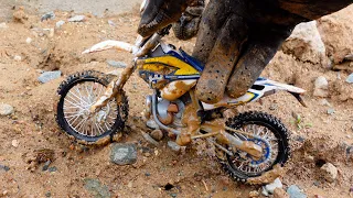 BMX Finger | Finding Dirt Bike Parts | Tricks On Dirt Bike and Tech Deck Bike