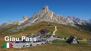 Road Trip over the Giau Pass - Italy 4K