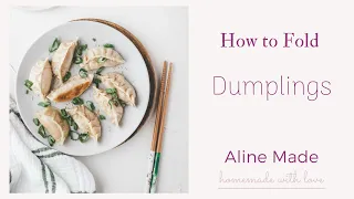 Vegan Dumplings with Tofu (Japanese Gyoza) | Aline Made