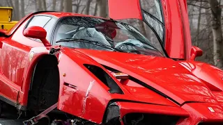 Кто сильнее Феррари Энзо или дерево | Ferrari Enzo spent | @S161SS