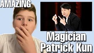 America's Got Talent - Magician Patrick Run Delivers a Jaw-Dropping Performance | TEENAGER REACTS!!