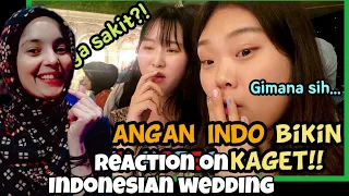 🇮🇩vlog#13 CEWEK KOREA LANGSUNG CULTURE SHOCK DI KONDANGAN ADAT PADANG sama REACTION