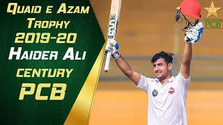 Haider Ali Century | Quaid-e-Azam Trophy 2019-20 Final at National Stadium Karachi | PCB