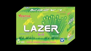 Lazer Green 5 *5 Multi Sky Shot From Vanitha Fireworks | Crackers sale Chennai 2021 Universalpyro