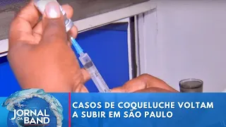 Casos de coqueluche voltam a subir em São Paulo | Jornal da Band