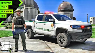 GTA 5 Mods Lspdfr Park Rangers Patrol !!!| (GTA 5  LSPDFR MODS ROLEPLAY) 4K