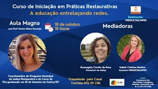 Curso de Iniciação em Práticas Restaurativas