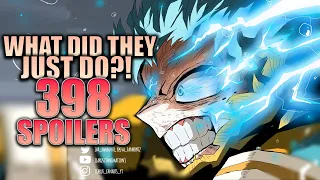 WHAT DID THEY JUST DO?! / My Hero Academia Chapter 398 Spoilers
