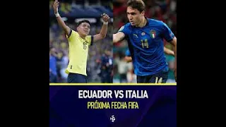 nuevo pronostico ECUADOR vs ITALIA - SANCHEZ vs SPALLETTI