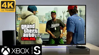 GTA 5 Online Fidelity Mode 30fps - Gameplay Xbox Series S (4K TV)