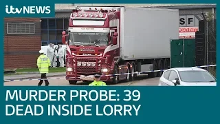 39 people found dead inside lorry in Essex | ITV News