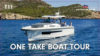 Nimbus T11| One Take Boat Tour at Cannes Yachting Festival 2021 | Motor Boat & Yachting