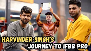 HARVINDER SINGH SHARES HIS JOURNEY OF IFBB PRO STATUS & SHARES HIS CUTTING CYCLE &DIET