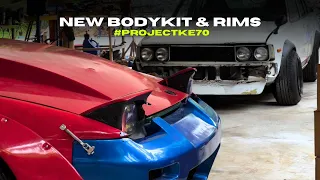 New Body Kit & Rims for Toyota Corolla KE70 Drift Car | Cargasm #ProjectKE70