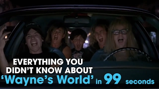 Everything You Didn't Know About 'Wayne's World' in 99 Seconds