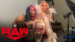 Charlotte Flair & Asuka pose as WWE Women’s Tag Team Champions: WWE Network Exclusive, Dec. 21, 2020