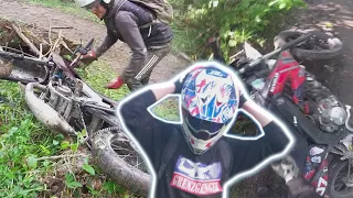 C'ETAIS UNE CATASTROPHE!!! [ENDURO 50CC + CRASH]