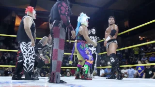 Psycho Clown, Texano Jr y la Parka vs Pagano, Monster Clown y Murder Clown