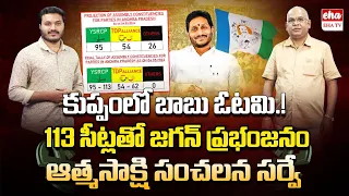 Atmasakshi Survey : Jagan will be CM again, YCP Won 113 Assembly Seats | Journalist Ashok | EHA TV