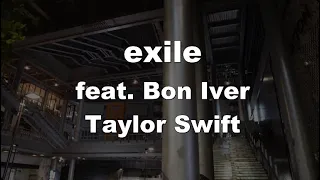 Karaoke♬ exile feat. Bon Iver - Taylor Swift 【No Guide Melody】 Instrumental