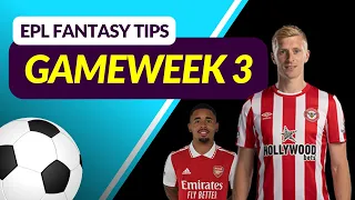 FPL Gameweek 3 Team - Fantasy Premier League - EPL Fantasy Tips
