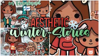 AESTHETIC WINTER STORIES | MEGA PACK | TOCA BOCA STORY DEUTSCH