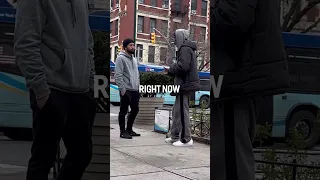 Homeless Man Gets Disrespectful And Regrets It 😱