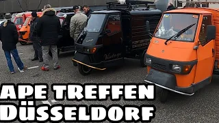 Ape Treffen in Düsseldorf Ape 50 Ape TM  Piaggio